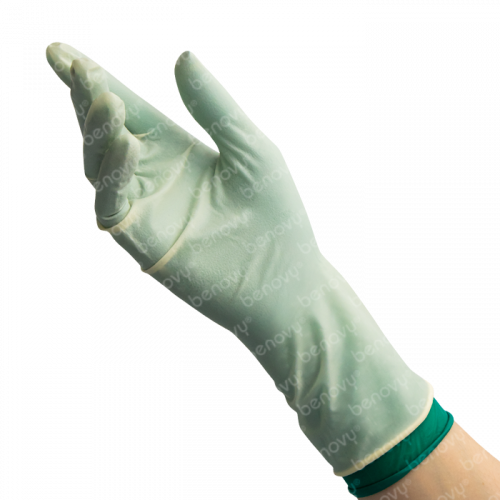 Перчатки хирургические латексные с индикацией прокола текстурированные неопудренные: Малайзия